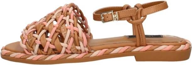 Liu Jo Pepita sandalen , Bruin, Dames