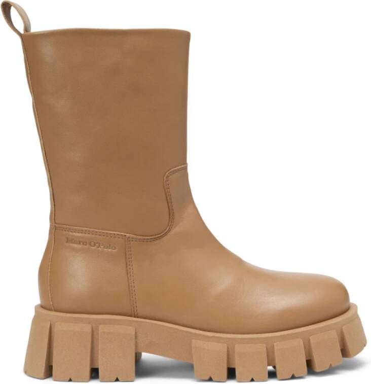 Marc O'Polo Enkellaarsjes Bruin Dames