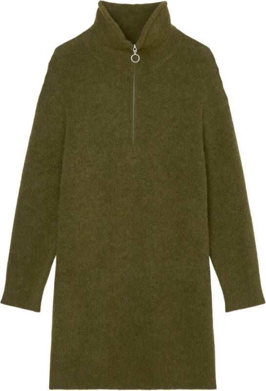 Marc O'Polo Daggebreide jurk , Groen, Dames