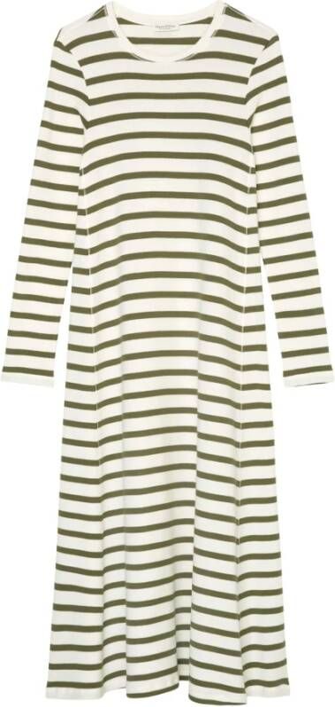 Marc O'Polo Daggebreide jurk , Groen, Dames