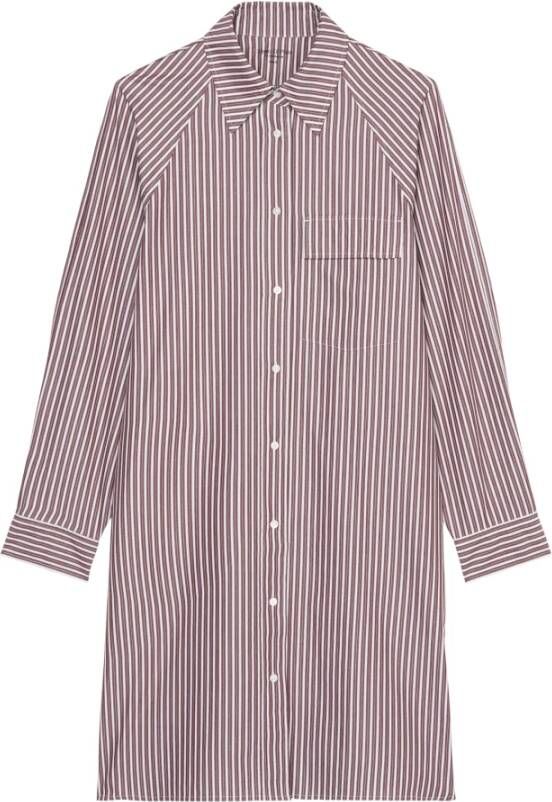 Marc O'Polo Dagshirtjurk , Wit, Dames