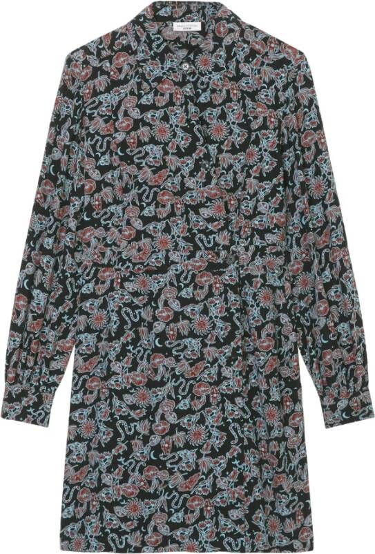 Marc O'Polo Dagshirtjurk , Zwart, Dames