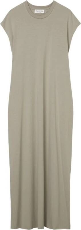 Marc O'Polo Maxi jurk van jersey met steekzakken