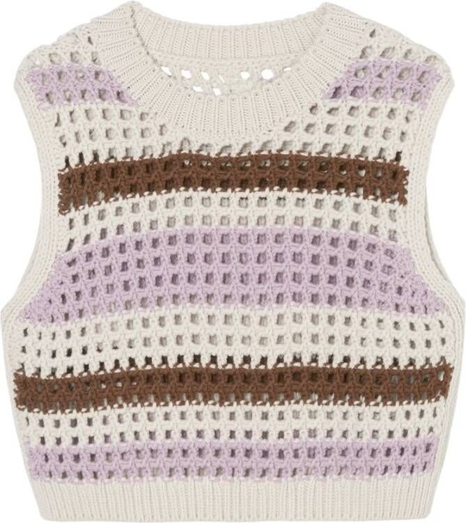 Marc O'Polo Truien met ronde hals , Beige, Dames