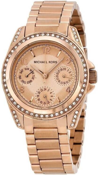 Michael Kors Mini Blair Watch , Oranje, Dames