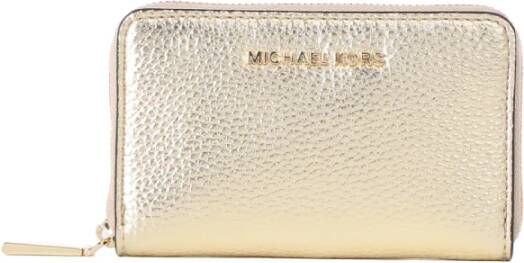 Michael Kors Michael Wallets Golden , Geel, Dames