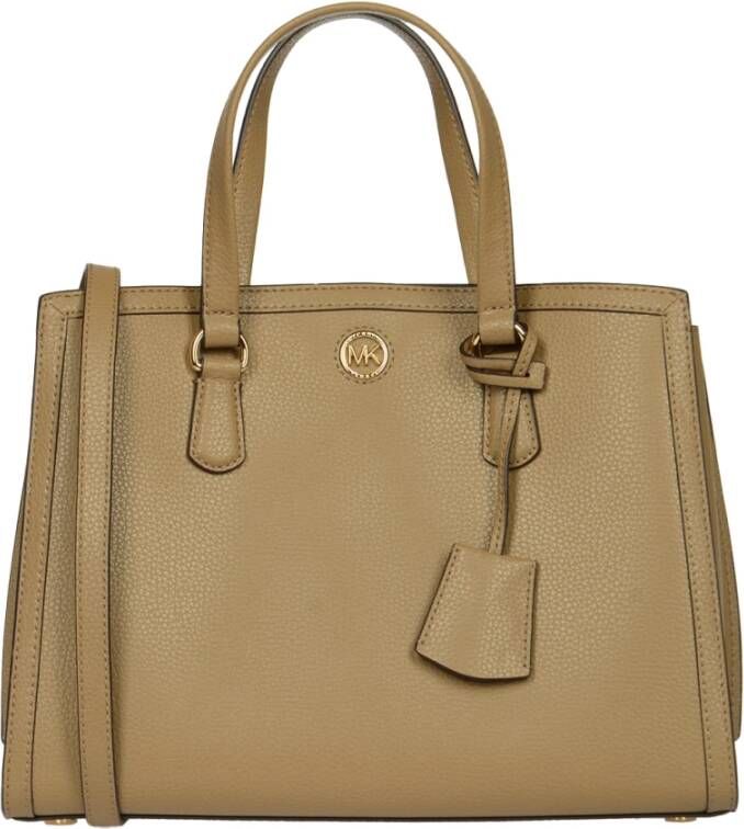 Michael Kors Chantal Beige handtas , Beige, Dames