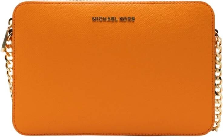 Michael Kors Schoudertassen Oranje Dames