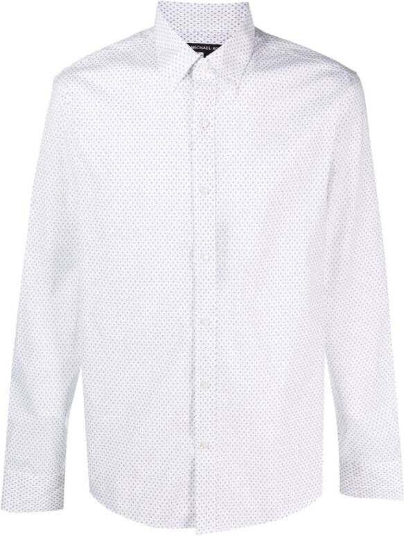 Michael Kors Zakelijke Overhemden Wit Heren