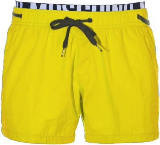 Moschino Short de bain effet superpos&#xE9;