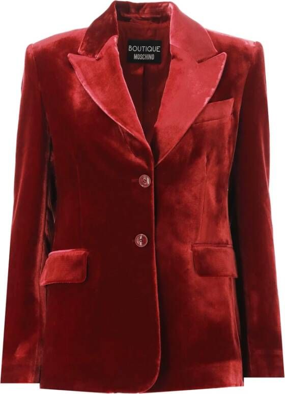 Moschino Blazers Rood Dames