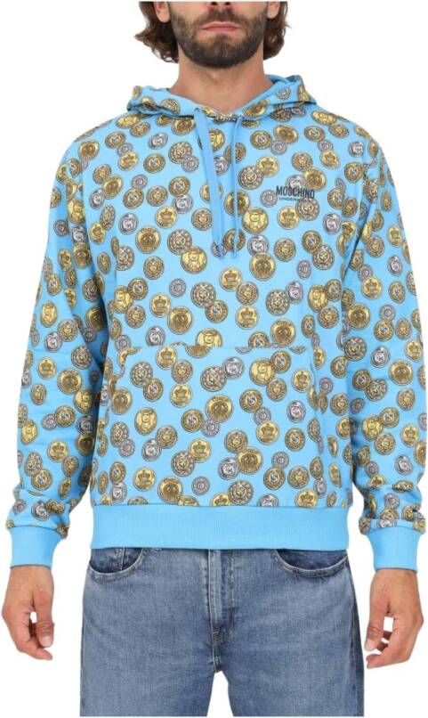 Moschino Hoodies & sweatvesten Blauw Heren