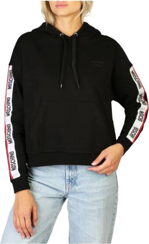 Moschino Hoodies & Sweatvesten Zwart Dames