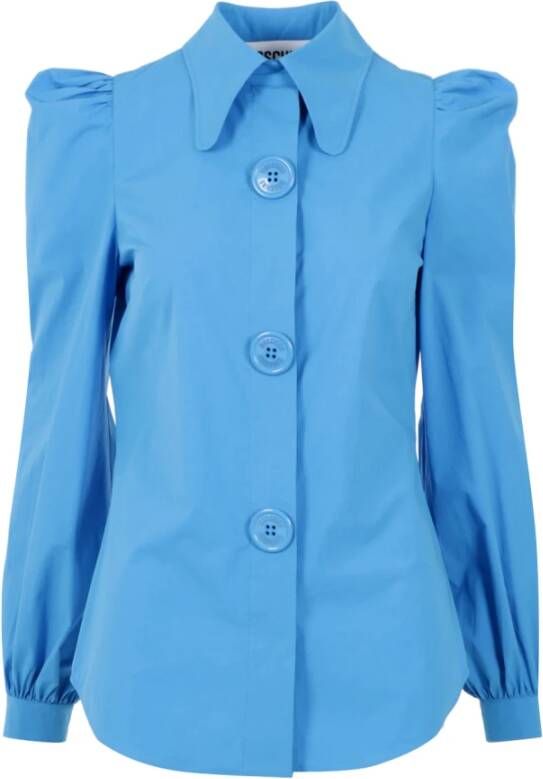 Moschino Longsleeve shirts Blauw Dames