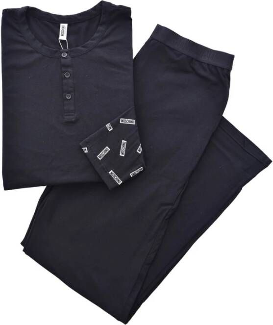 Moschino Nachtkleding Zwart Heren