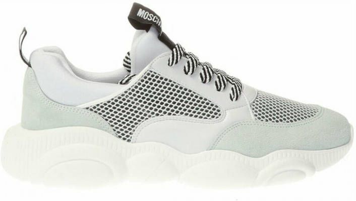 Moschino Sneakers with logo , Grijs, Dames