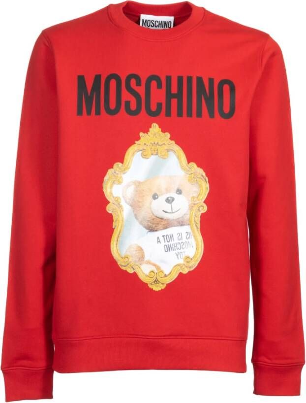 Moschino Truien & Vesten Rood Heren
