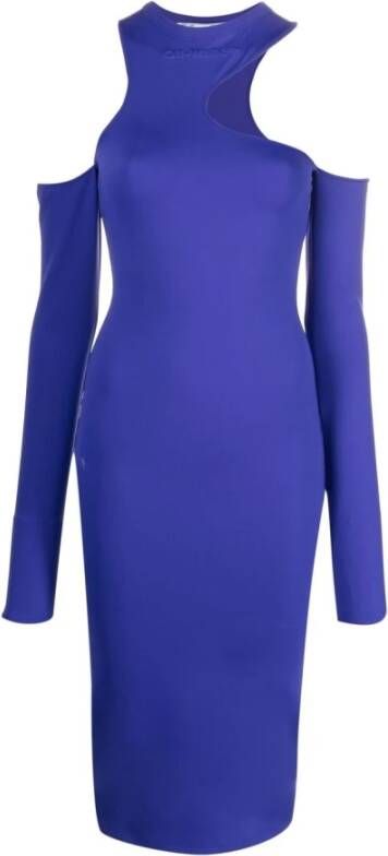 Off White Casual kleedjes Paars Dames