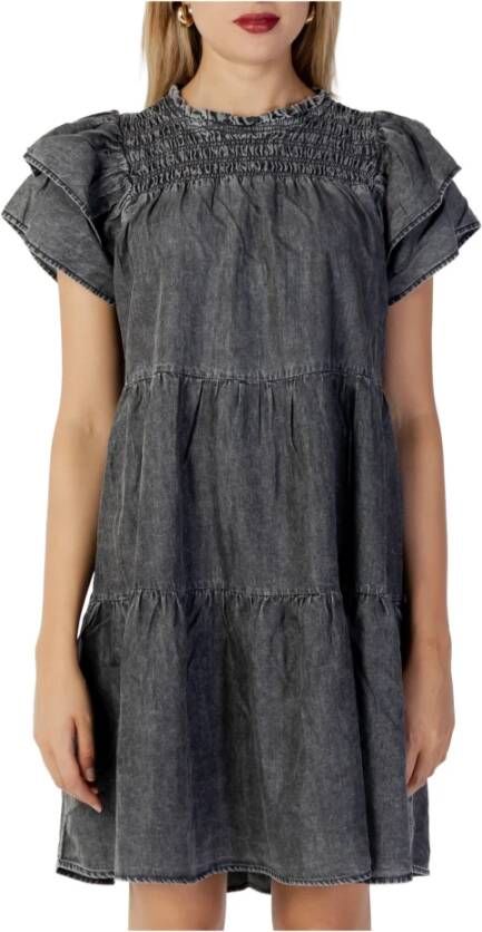 Only Zomerkleedjes Grijs Dames