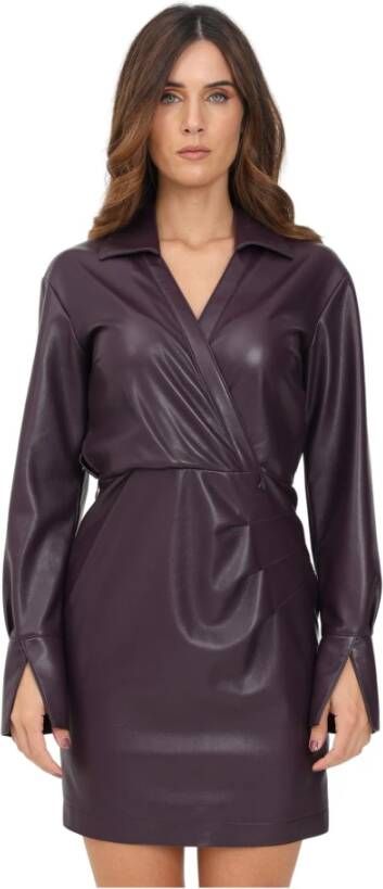 PATRIZIA PEPE Casual kleedjes Paars Dames