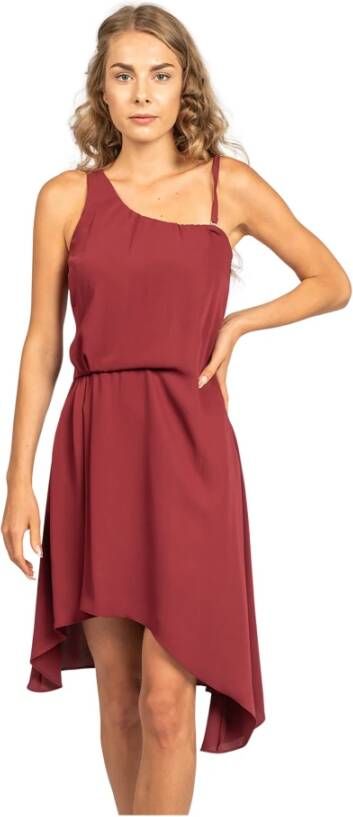 PATRIZIA PEPE Casual kleedjes Rood Dames