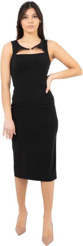 PATRIZIA PEPE Casual kleedjes Zwart Dames