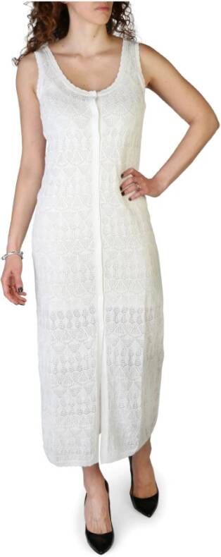 PATRIZIA PEPE Jeans Women's Dress , Wit, Dames