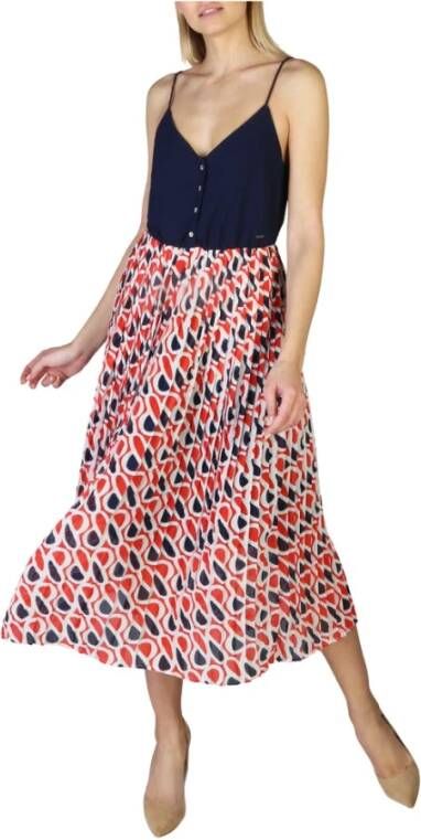 Pepe Jeans Dress layla_pl953028 , Blauw, Dames