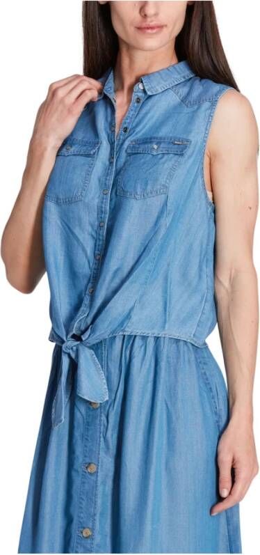 Pepe Jeans Casual kleedjes Blauw Dames