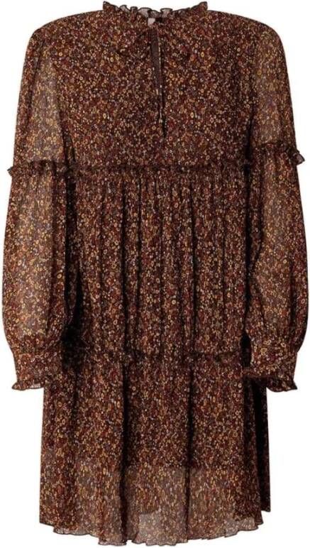 Pepe Jeans Casual kleedjes Bruin Dames