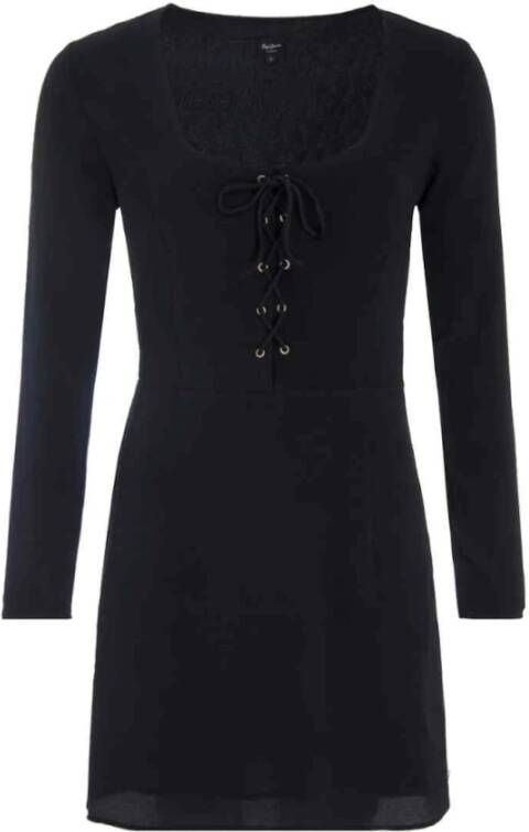 Pepe Jeans Casual kleedjes Zwart Dames