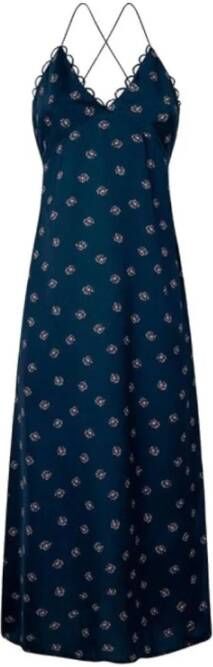 Pepe Jeans Zomerkleedjes Blauw Dames