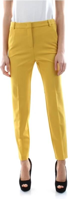 pinko Bello 83 broek vrouwen , Geel, Dames