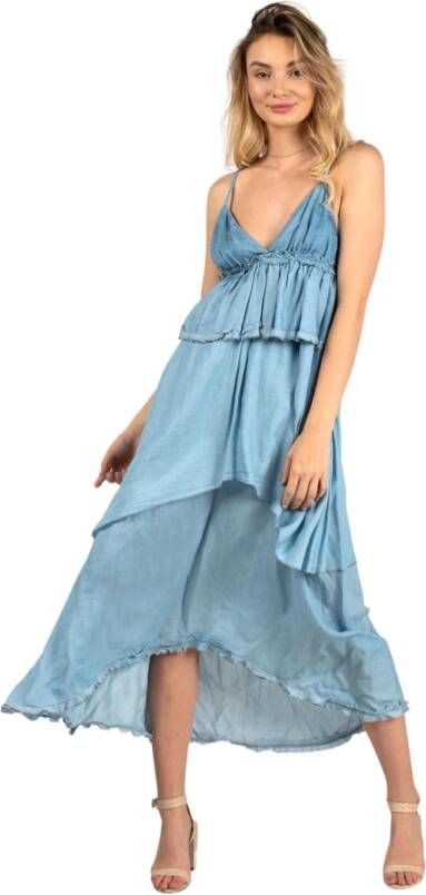 pinko Casual kleedjes Blauw Dames