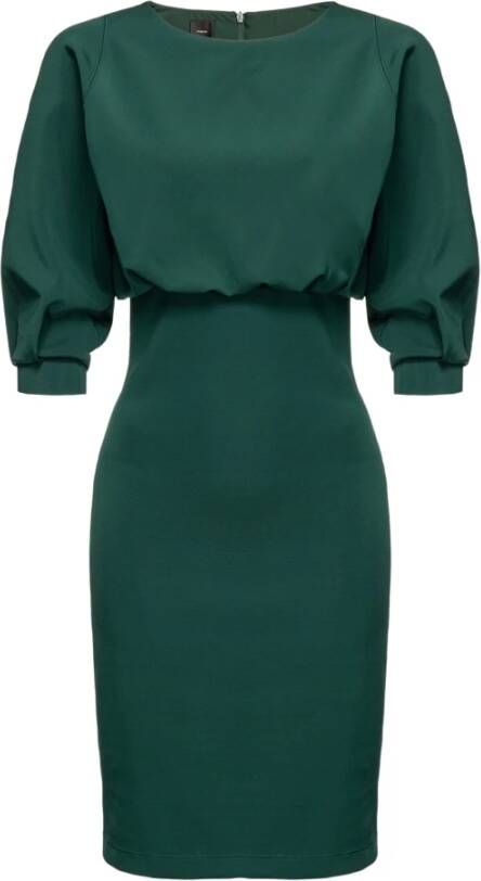 pinko Alda Abito Neopre Fluido , Groen, Dames