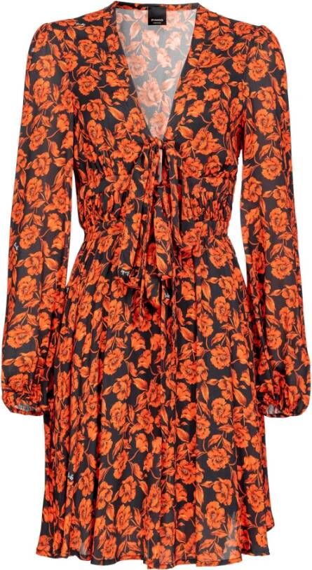 pinko Casual kleedjes Oranje Dames