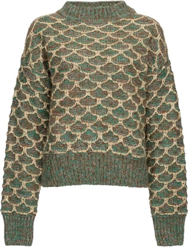 pinko Planters Rombo Jersey_M , Groen, Dames