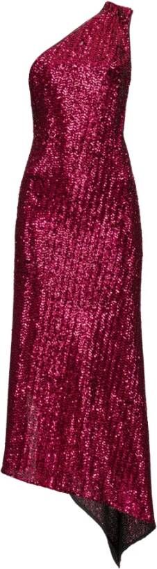 pinko Maxi kleedjes Paars Dames