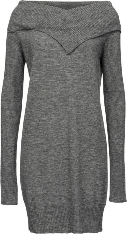 pinko Kleedjes Grijs Dames