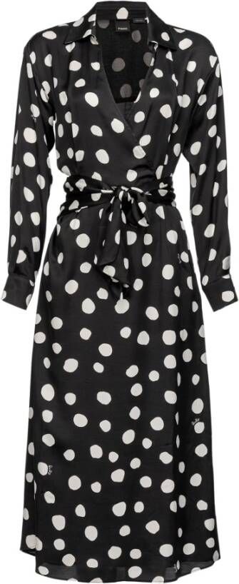 pinko Kleedjes Zwart Dames