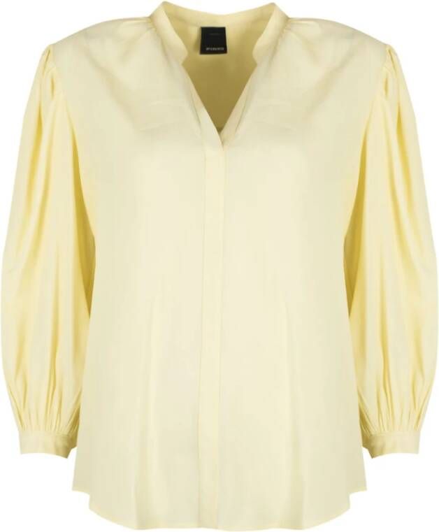pinko Longsleeve shirts Geel Dames