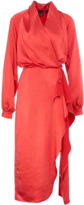 pinko Maxi kleedjes Rood Dames