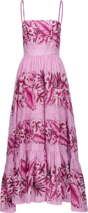 pinko Maxi kleedjes Roze Dames