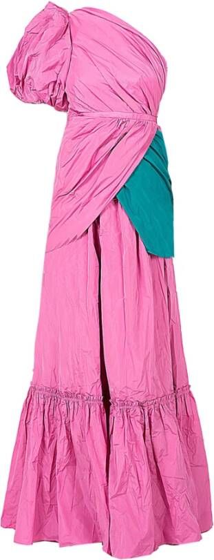 pinko Hermosa Taffetas dress , Roze, Dames