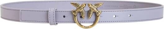 pinko Hou van bes gewoon riem , Grijs, Dames