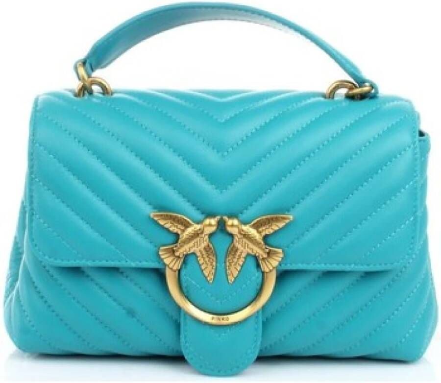 pinko 100044 A0Gk Shoulder Bags , Blauw, Dames