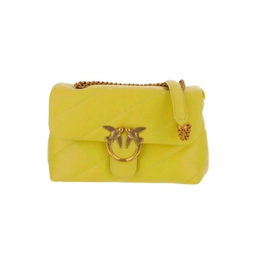 pinko Women Bags Handbag Yellow Noos , Geel, Dames