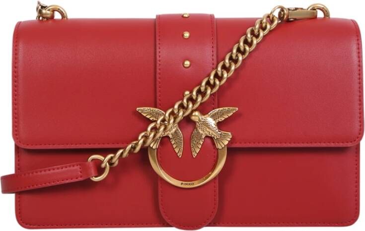 pinko Schoudertassen Rood Dames
