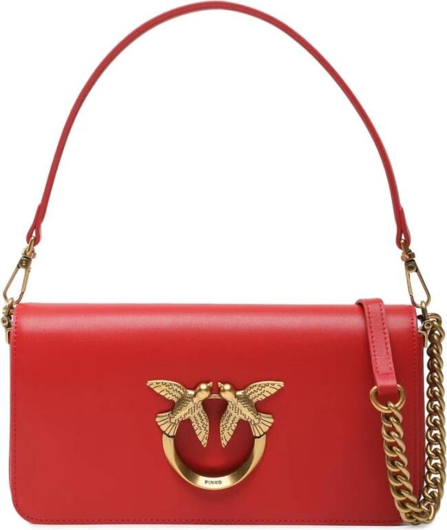 pinko Schoudertassen Rood Dames