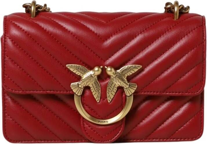 pinko Kruis lichaamstassen , Rood, Dames